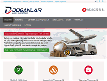 Tablet Screenshot of adanadoganlarnakliyat.com